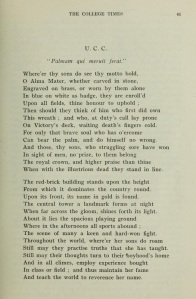 UCC poem in winter edition of College Times 1913, p.4